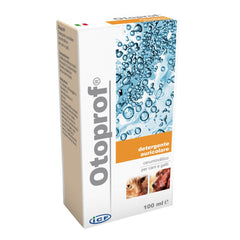 Otoprof Soluzione Auricolare 100 ml - Pulitore dell'Orecchio per Cani e Gatti