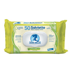Salviette Detergenti alla Citronella Sano e Bello - 50 Pezzi