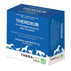 Therdiur pasta cane gatto 20 buste stick pack x 2 g