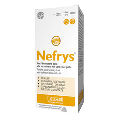 Nefrys veg 100 100 ml con siringa dosatrice alimento complementare per cani e gatti