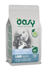 Oasy dry dog oap puppy small/mini agnello 800 g new pack