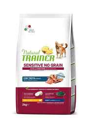 Natural trainer dog sensitive mini trota 2 kg no grain