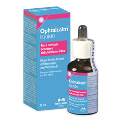 Ophtalcalm gocce olio 25 ml con contagocce