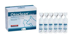 Otoclean 18 Flaconcini x 5 ml - Soluzione Detergente Auricolare per Cani e Gatti