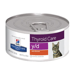 Prescription diet feline thyroid care y/d 156 g