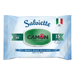 Salvietta detergente occhi 15 pezzi