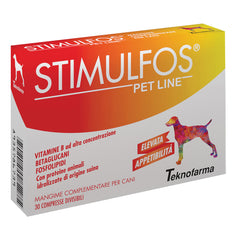 Stimulfos pet line cane mangime complementare scatola 30 compresse
