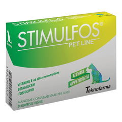 Stimulfos pet line gatto mangime complementare scatola 30 compresse