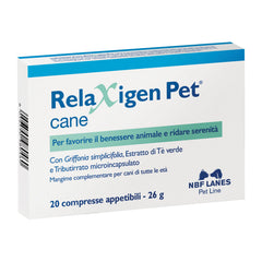 Relaxigen Pet Cane - Blister da 20 Compresse Appetibili per il Benessere del Tuo Cane